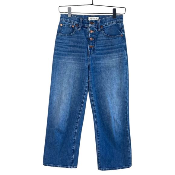 Madewell Blue Ankle & Cropped Jeans - Picture 2 of 8